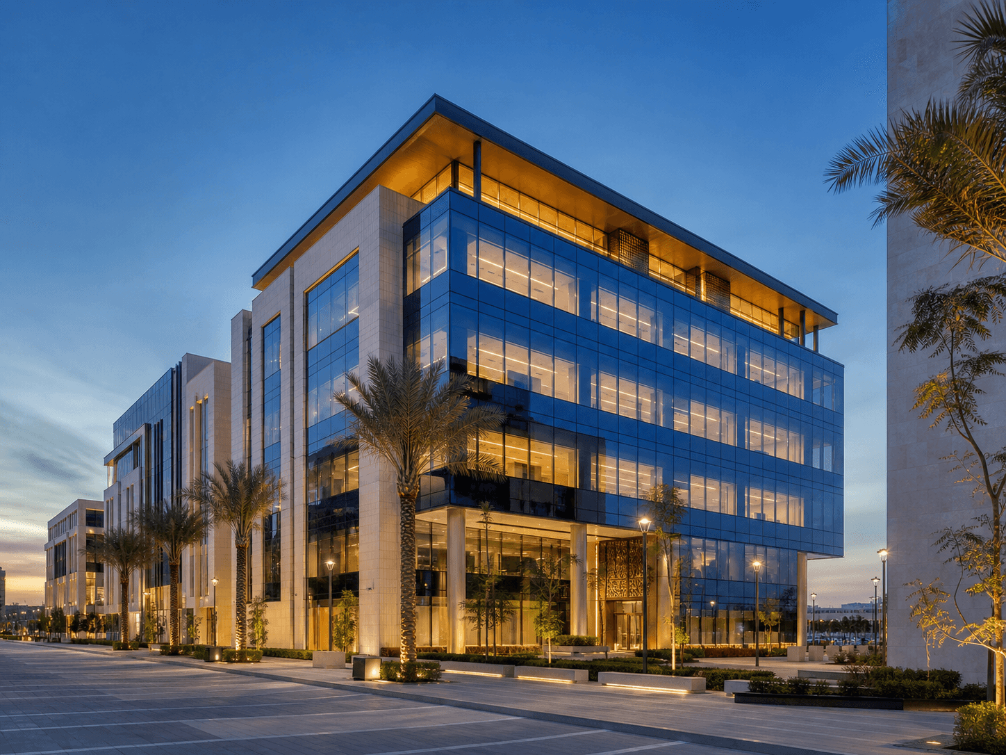 Modern commercial property in Riyadh