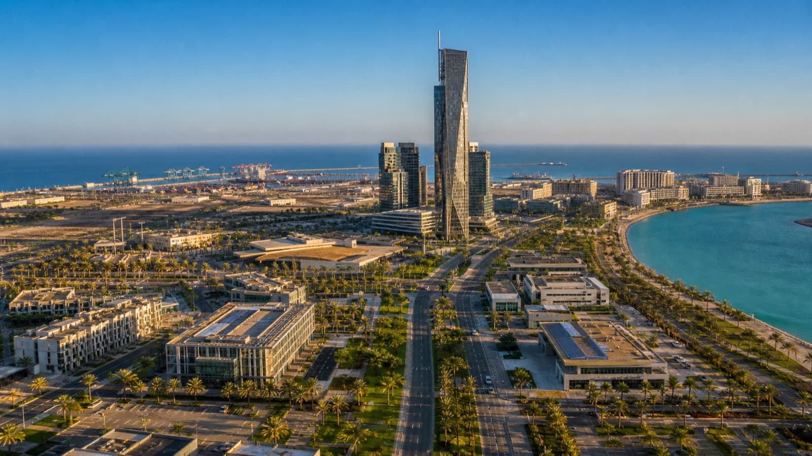 King Abdullah Economic City business and industrial landscape